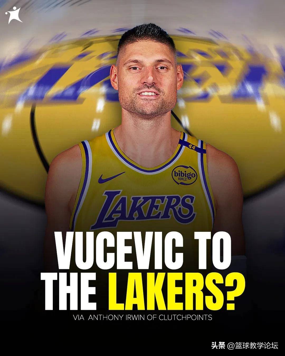 1年2148万!湖人继续补强!锁定NBA两双机器