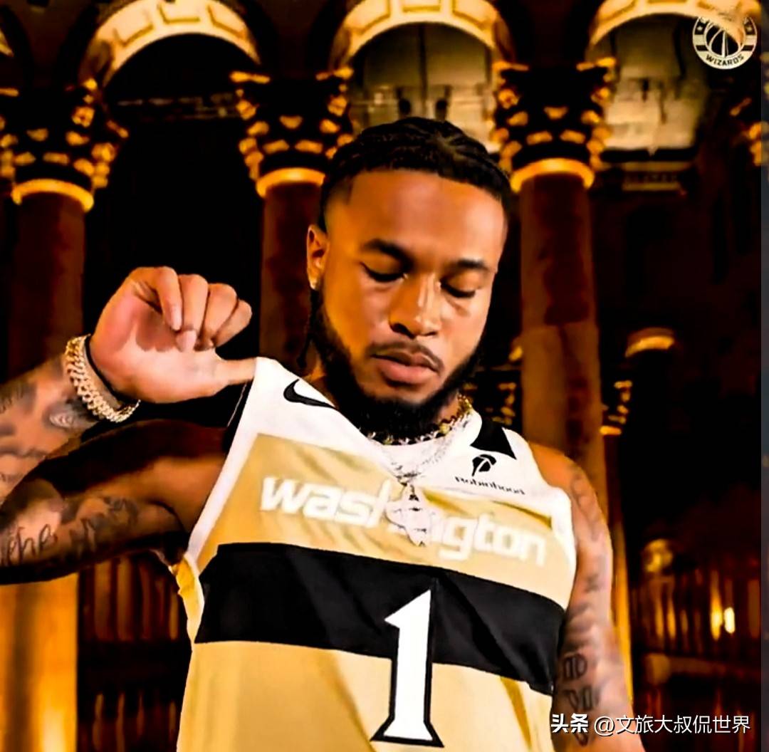 NBA奇才发布城市版球衣&惠特摩尔发起冲刺号角:新赛季我们来了!