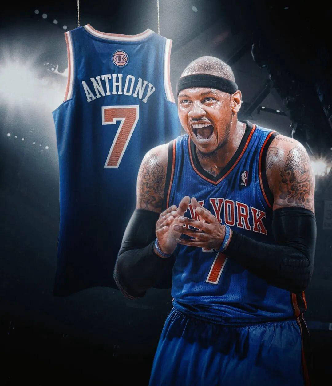 安东尼的NBA生涯回顾及球衣退役前(qián)景